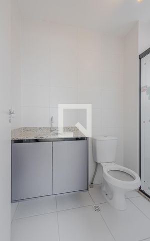 Apartamento à venda com 24m², 1 quarto e sem vagaBanheiro da Suíte