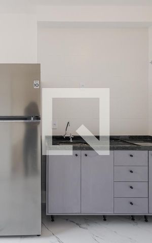 Apartamento à venda com 24m², 1 quarto e sem vagaCozinha e Área de Serviço