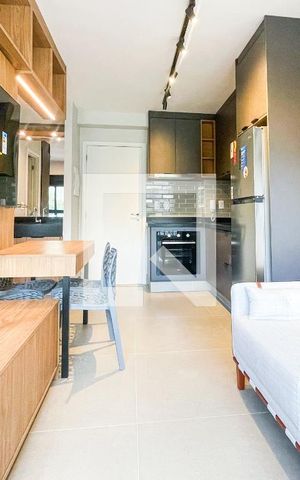 Studio para alugar com 29m², 1 quarto e sem vagaSala