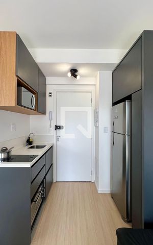 Apartamento à venda com 27m², 1 quarto e sem vaga Apartamento à venda com 27m², 1 quarto e sem vagaCozinha