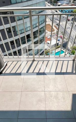 Apartamento à venda com 27m², 1 quarto e sem vaga Apartamento à venda com 27m², 1 quarto e sem vagaSacada