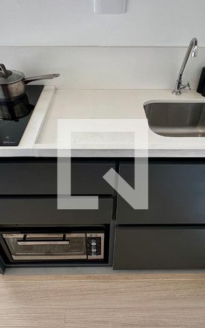 Apartamento à venda com 27m², 1 quarto e sem vaga Apartamento à venda com 27m², 1 quarto e sem vagaCozinha