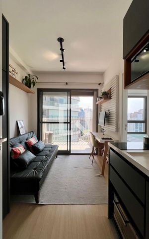 Apartamento à venda com 27m², 1 quarto e sem vaga Apartamento à venda com 27m², 1 quarto e sem vagaSala