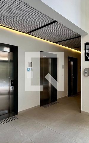 Apartamento à venda com 27m², 1 quarto e sem vaga Apartamento à venda com 27m², 1 quarto e sem vagaHall de entrada