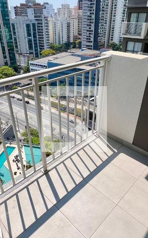 Apartamento à venda com 27m², 1 quarto e sem vaga Apartamento à venda com 27m², 1 quarto e sem vagaSacada