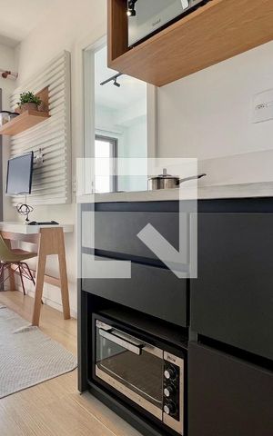 Apartamento à venda com 27m², 1 quarto e sem vaga Apartamento à venda com 27m², 1 quarto e sem vagaCozinha