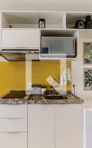 Studio à venda com 22m², 1 quarto e sem vagaCozinha
