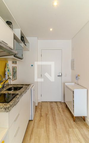 Studio à venda com 22m², 1 quarto e sem vagaCozinha