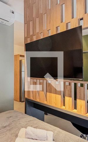 Apartamento para alugar com 25m², 1 quarto e 1 vaga Apartamento para alugar com 25m², 1 quarto e 1 vagaSala/Quarto