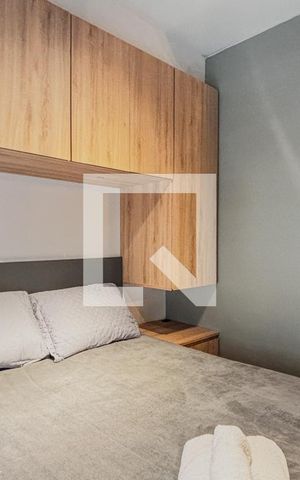 Apartamento para alugar com 25m², 1 quarto e 1 vaga Apartamento para alugar com 25m², 1 quarto e 1 vagaSala/Quarto