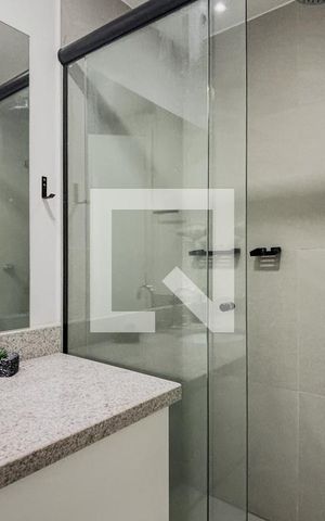 Apartamento para alugar com 25m², 1 quarto e 1 vaga Apartamento para alugar com 25m², 1 quarto e 1 vagaBanheiro