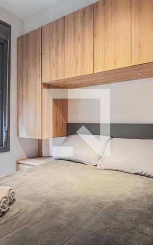 Apartamento para alugar com 25m², 1 quarto e 1 vaga Apartamento para alugar com 25m², 1 quarto e 1 vagaSala/Quarto
