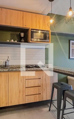 Apartamento para alugar com 25m², 1 quarto e 1 vaga Apartamento para alugar com 25m², 1 quarto e 1 vagaCozinha
