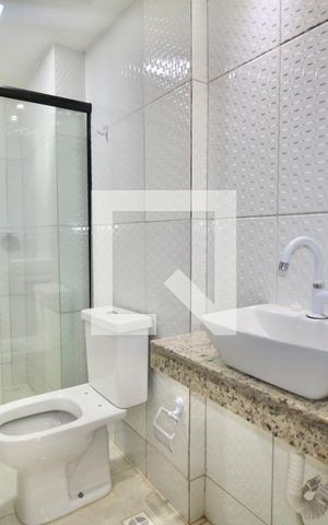 Studio para alugar com 42m², 1 quarto e sem vaga Studio para alugar com 42m², 1 quarto e sem vagaBanheiro