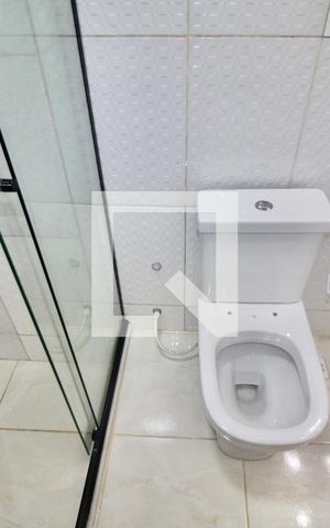Studio para alugar com 42m², 1 quarto e sem vaga Studio para alugar com 42m², 1 quarto e sem vagaBanheiro
