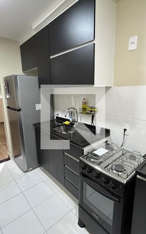Apartamento para alugar com 40m², 2 quartos e sem vagaCozinha e Área de Serviço