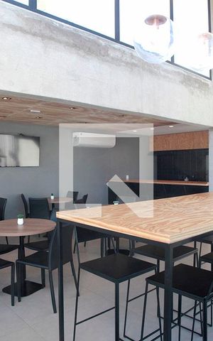Studio à venda com 43m², 1 quarto e sem vaga-Area Comum - Salão de Festas