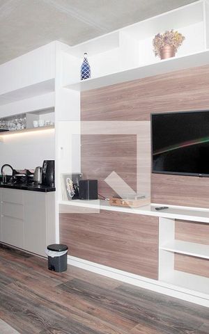 Studio à venda com 43m², 1 quarto e sem vagaSala