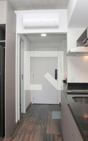 Studio à venda com 43m², 1 quarto e sem vagaCozinha