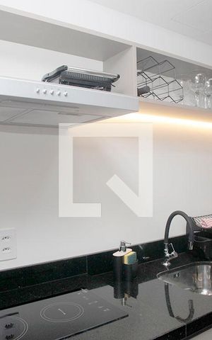 Studio à venda com 43m², 1 quarto e sem vagaCozinha