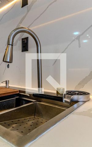 Studio à venda com 25m², 1 quarto e sem vagaCozinha