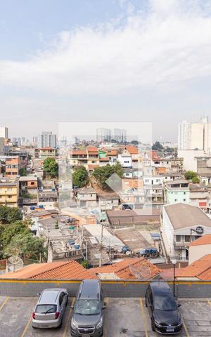 Apartamento à venda com 48m², 2 quartos e 1 vagaVista da sala