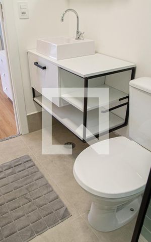 Studio para alugar com 24m², 1 quarto e sem vagaBanheiro