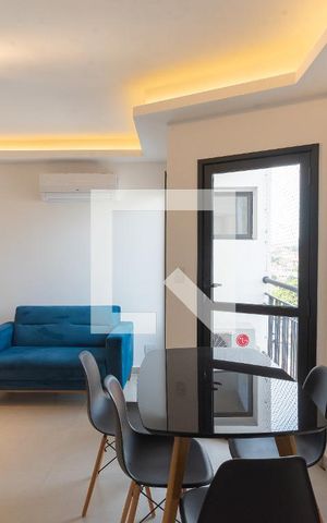 Apartamento para alugar com 65m², 1 quarto e 1 vaga Apartamento para alugar com 65m², 1 quarto e 1 vagaSala