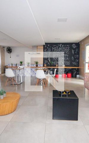 Apartamento à venda com 47m², 2 quartos e sem vagaÁrea comum - Salão de festas