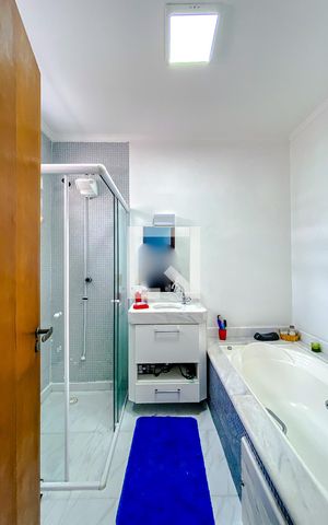 Casa à venda com 70m², 2 quartos e 2 vagasBanheiro da Suíte
