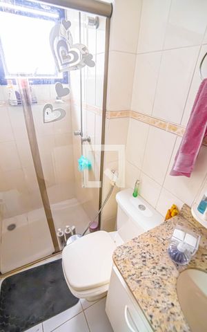 Apartamento à venda com 73m², 3 quartos e 1 vaga Apartamento à venda com 73m², 3 quartos e 1 vagaBanheiro da Suíte 1
