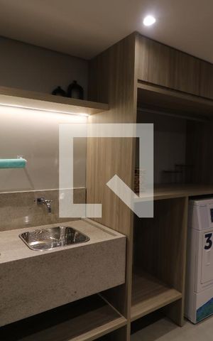 Studio para alugar com 37m², 1 quarto e sem vagaLavanderia