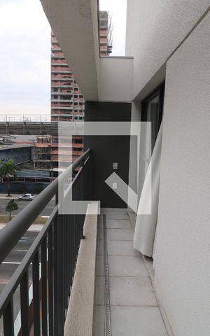 Studio para alugar com 37m², 1 quarto e sem vagaVaranda