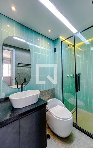 Apartamento à venda com 55m², 2 quartos e 1 vagaBanheiro da Suíte