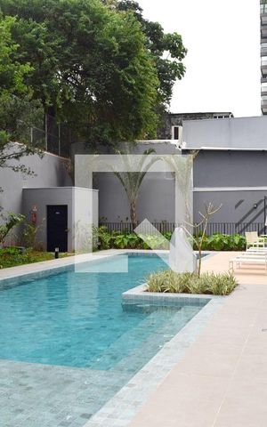 Studio à venda com 27m², 1 quarto e sem vagaPiscina