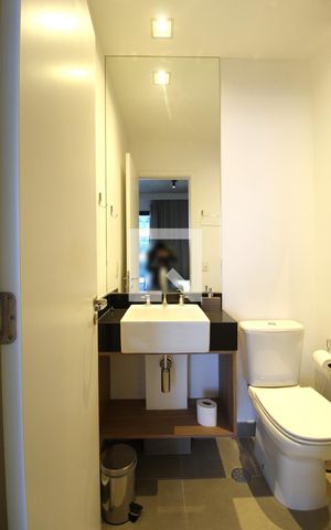 Studio à venda com 43m², 1 quarto e 1 vagaBanheiro da Suíte
