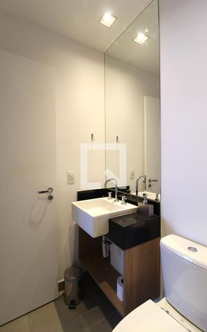 Studio à venda com 43m², 1 quarto e 1 vagaBanheiro da Suíte
