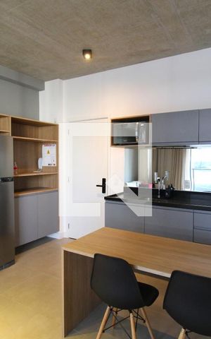 Studio à venda com 43m², 1 quarto e 1 vagaSala/Cozinha