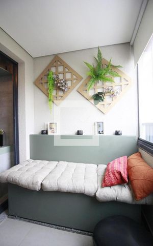 Apartamento para alugar com 31m², 1 quarto e sem vagaVaranda