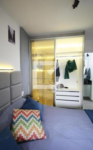 Apartamento para alugar com 31m², 1 quarto e sem vagaQuarto