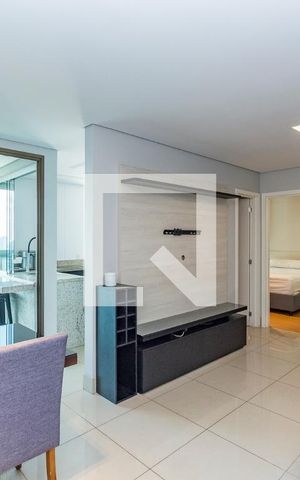 Apartamento para alugar com 55m², 1 quarto e 2 vagas Apartamento para alugar com 55m², 1 quarto e 2 vagasSala