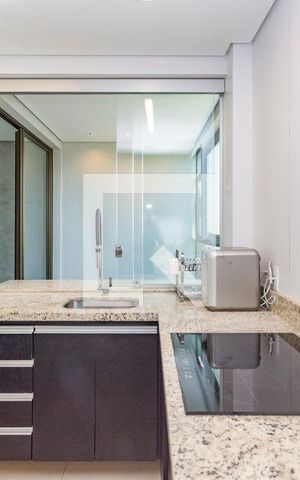 Apartamento para alugar com 55m², 1 quarto e 2 vagas Apartamento para alugar com 55m², 1 quarto e 2 vagasCozinha