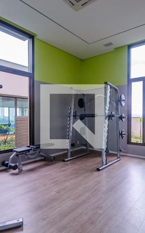 Apartamento para alugar com 55m², 1 quarto e 2 vagas Apartamento para alugar com 55m², 1 quarto e 2 vagasAcademia