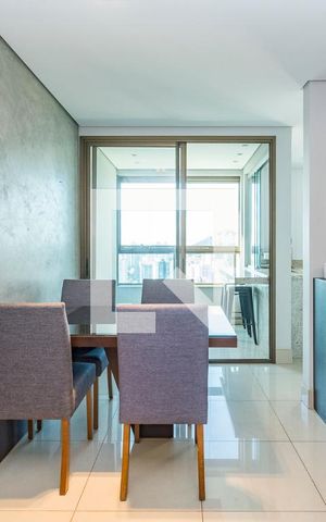 Apartamento para alugar com 55m², 1 quarto e 2 vagas Apartamento para alugar com 55m², 1 quarto e 2 vagasSala