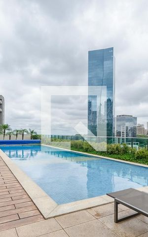 Apartamento para alugar com 55m², 1 quarto e 2 vagas Apartamento para alugar com 55m², 1 quarto e 2 vagasPiscina