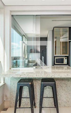 Apartamento para alugar com 55m², 1 quarto e 2 vagas Apartamento para alugar com 55m², 1 quarto e 2 vagasVaranda da Sala