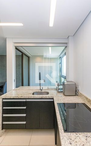 Apartamento para alugar com 55m², 1 quarto e 2 vagas Apartamento para alugar com 55m², 1 quarto e 2 vagasCozinha