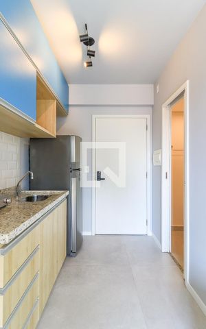 Studio à venda com 22m², 1 quarto e sem vagaCozinha