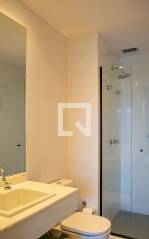 Apartamento para alugar com 47m², 1 quarto e 1 vaga Apartamento para alugar com 47m², 1 quarto e 1 vagaBanheiro