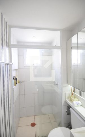 Apartamento à venda com 48m², 2 quartos e 1 vagaBanheiro